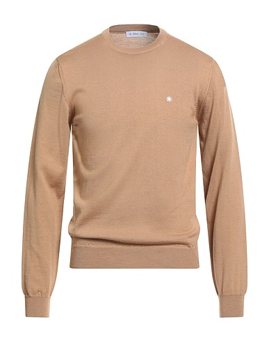 MANUEL RITZ Jumper Camel 100% Wool