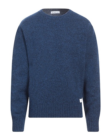 MANUEL RITZ Pullover Blu 80% Lana, 20% Poliammide
