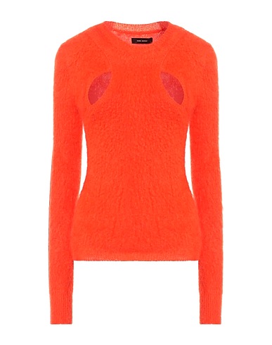ISABEL MARANT Jumper Orange 41% Mohair wool, 18% Viscose, 17% Recycled polyamide, 13% Other Fibres, 11% Polyamide