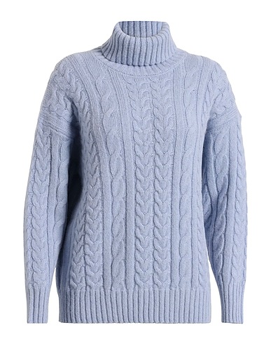 PESERICO Polo neck EASY Lilac 90% Merino Wool, 10% Cashmere, Alpaca wool, Polyamide, Virgin Wool