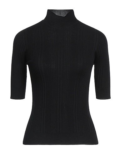 PESERICO Turtleneck Black 100% Virgin Wool