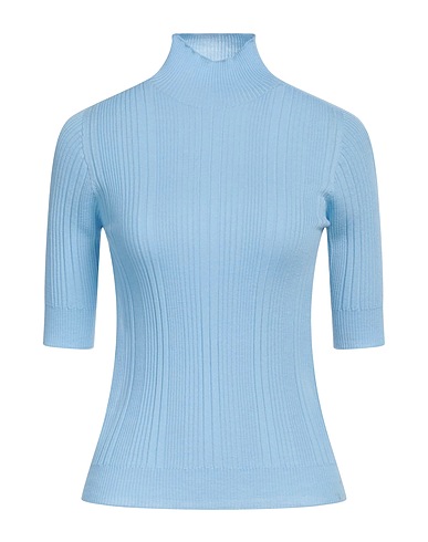 PESERICO Dolcevita Blu chiaro 100% Lana Vergine
