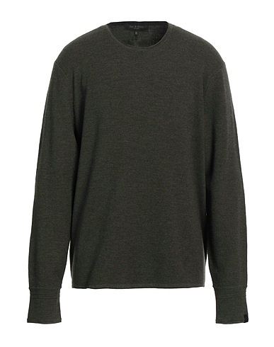 RAG & BONE Jumper Dark green 83% Merino Wool, 17% Nylon