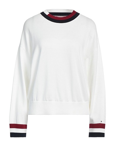 TOMMY HILFIGER Jumper White 100% Viscose