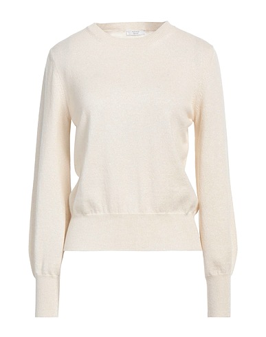 PESERICO Sweater EASY Ivory 83% Wool, 9% Cashmere, 8% Polyester