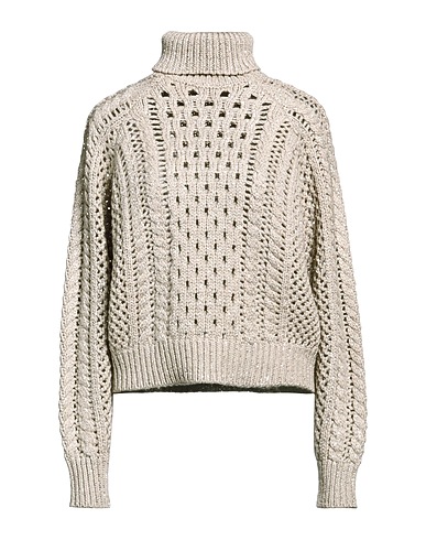 BRUNELLO CUCINELLI Cashmere jumper Beige 74% Cashmere, 14% Polyamide, 12% Polyester