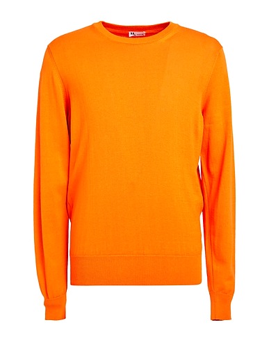 DOPPIAA Pullover Arancione 100% Cotone