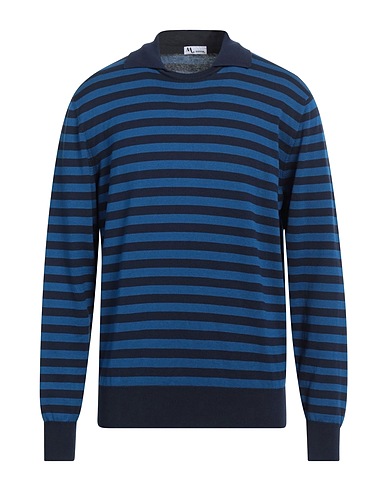 DOPPIAA Jumper Navy blue 100% Cotton