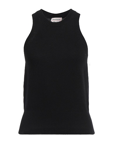 MCQUEEN Jumper Black 73% Wool, 27% Cashmere