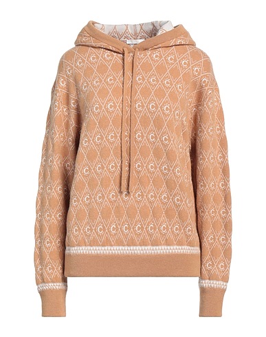 CHLOÉ プルオーバー キャメル バージンウール 82% / 毛（アルパカ） 15% / ナイロン 2% / ポリウレタン 1%