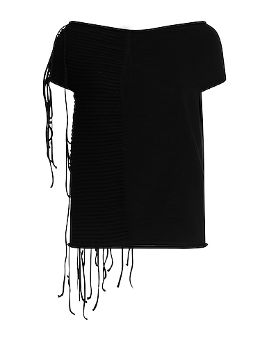 LIVIANA CONTI Pullover Nero 100% Lana Vergine