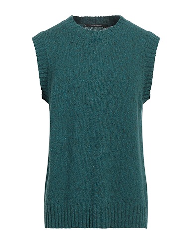 TAGLIATORE Maglia Gilet Verde petrolio 60% Lana, 20% Poliammide, 20% Viscosa