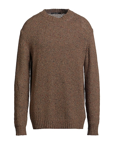 TAGLIATORE Jumper Brown 60% Wool, 20% Polyamide, 20% Viscose