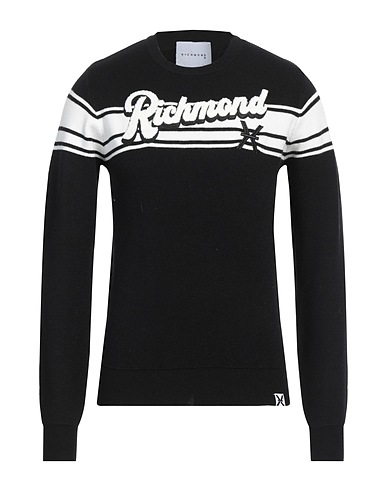 RICHMOND X Jumper Black 50% Polyester, 28% Nylon, 22% Viscose