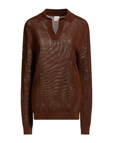 TOD'S Jumper Chocolate brown 100% Cotton