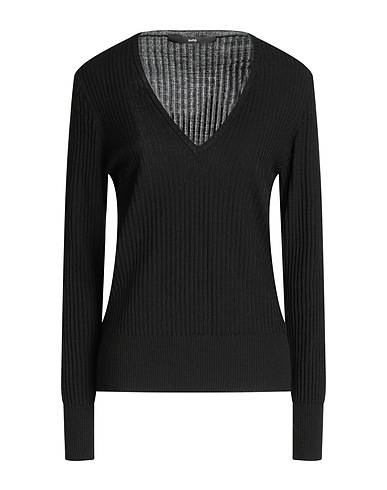 SAPIO Jumper Black 100% Virgin Wool