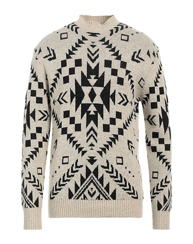 TOOCO Sweater Beige 40% Polyamide, 40% Viscose, 10% Wool, 10% Cashmere
