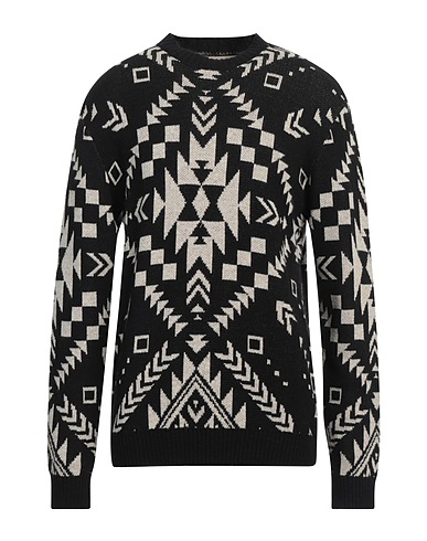 TOOCO Pullover Nero 40% Poliammide, 40% Viscosa, 10% Lana, 10% Cachemire