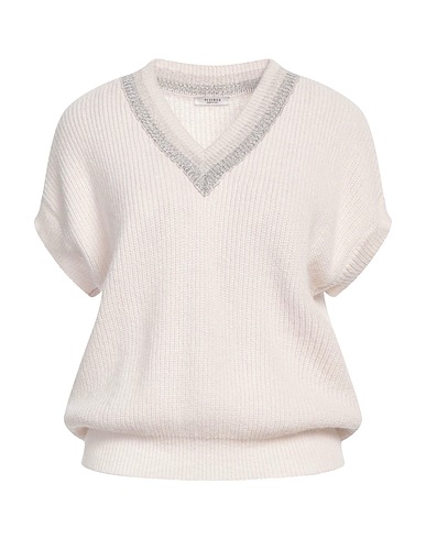 PESERICO Sweater Off white 45% Polyamide, 30% Alpaca wool, 25% Merino Wool, Cashmere, Silk