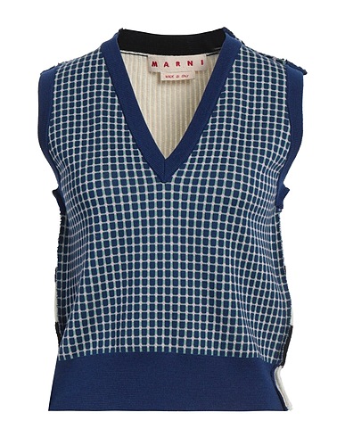 MARNI Jumper Blue 75% Virgin Wool, 25% Polyamide
