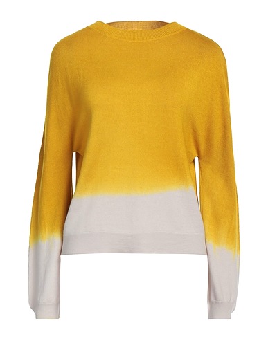 ARCHIVIO B Sweater Mustard 100% Merino Wool