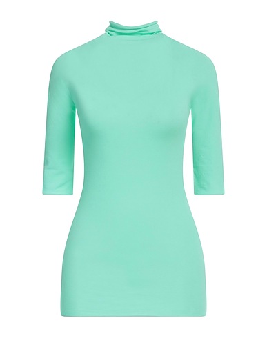 SPORTMAX Turtleneck Light green 70% Modal, 30% Polyester