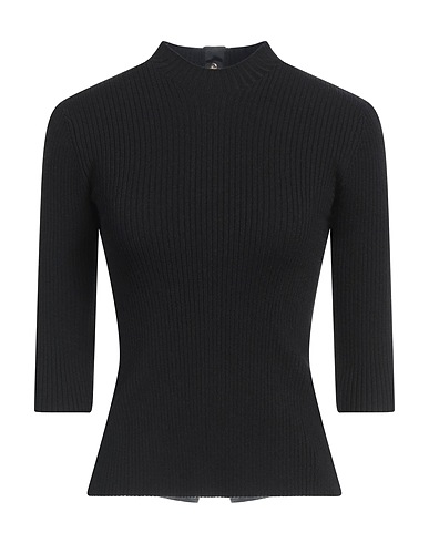 MAJE Polo neck Black 43% Acrylic, 40% Wool, 15% Polyamide, 2% Elastane
