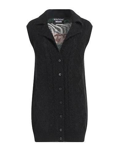 BOUTIQUE MOSCHINO Pullunder Schwarz 70% Alpakawolle, 30% Polyamid