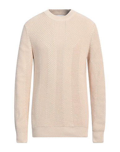 SELECTED HOMME Sweater Beige 50% Organic cotton, 50% Cotton