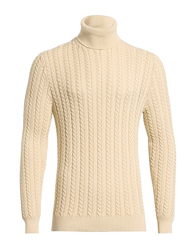 SELECTED HOMME Col roulé 50% Coton, 50% Coton biologique