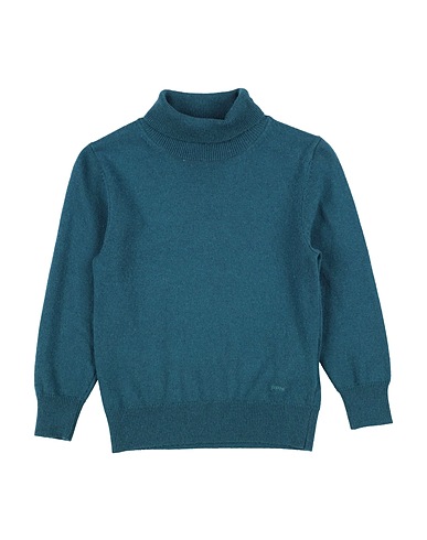 PAOLO PECORA Dolcevita Verde petrolio 33% Viscosa, 23% Nylon, 20% Cotone, 20% Lana, 4% Cachemire
