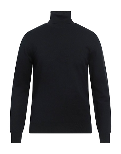 OUTHERE Polo neck Black 72% Recycled viscose, 28% PBT - Polybutylene terephthalate