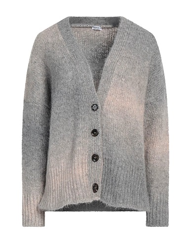 ASPESI Cardigan Light grey 63% Alpaca wool, 37% Polyamide