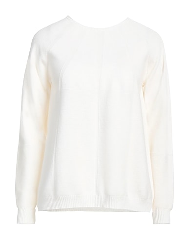 PERSONA BY MARINA RINALDI Jumper White 40% Wool, 30% Viscose, 20% Polyamide, 10% Cashmere