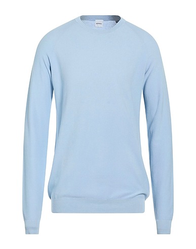 ASPESI Pullover BLU CHIARO 100% Baumwolle