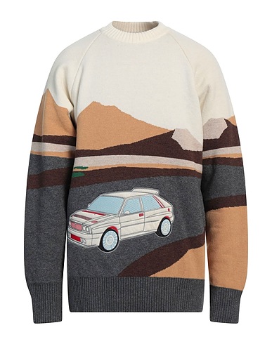 LC23 Pullover Avorio 80% Lana, 20% Poliammide