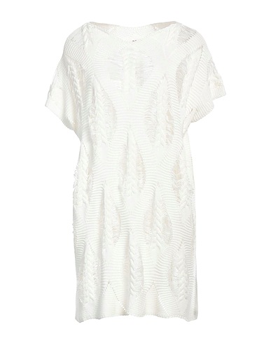 SULVAM Sweater Ivory 50% Cotton, 50% Acrylic