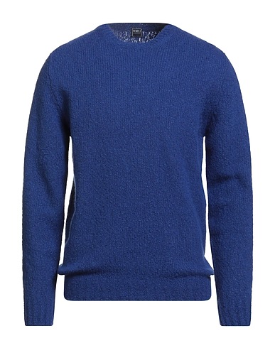 FEDELI Pullover Blu 57% Lana Vergine, 28% Cachemire, 15% Poliammide