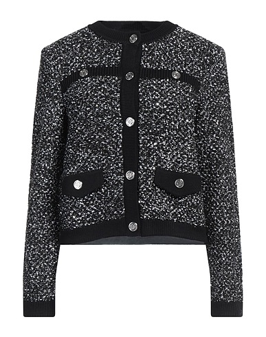 MAJE Cardigan 48% Cotton, 42% Polyester, 5% Wool, 4% Mohair wool, 1% Metallic fiber