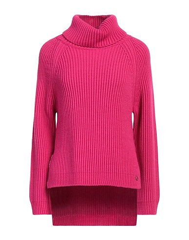 HANITA Turtleneck Fuchsia 50% Wool, 50% Acrylic