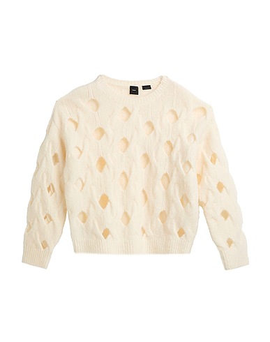 PINKO Jumper Ivory 43% Wool, 41% Polyamide, 14% Alpaca wool, 2% Elastane