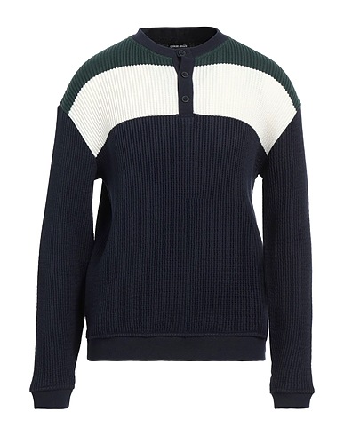 GIORGIO ARMANI Sweater Midnight blue 100% Cotton