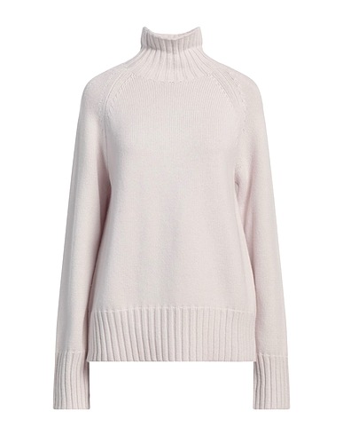 'S MAX MARA Turtleneck Light grey 80% Wool, 20% Cashmere