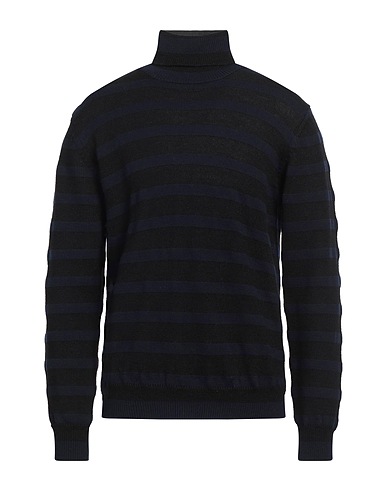 ROBERTO COLLINA Turtleneck Black 70% Wool, 30% Alpaca wool