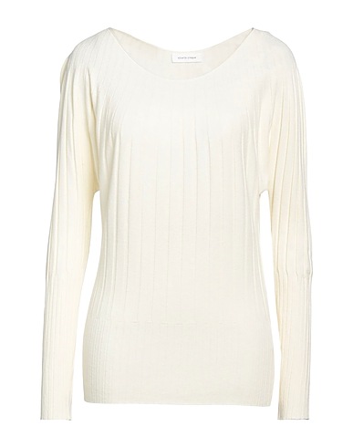 VICARIO CINQUE Sweater Ivory 65% Viscose, 35% Polyamide