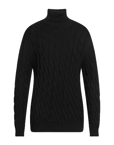 ALPHA STUDIO Polo neck 100% Merino Wool