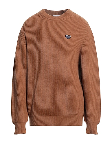 MAISON LABICHE Jumper Brown 80% Recycled wool, 20% Polyamide