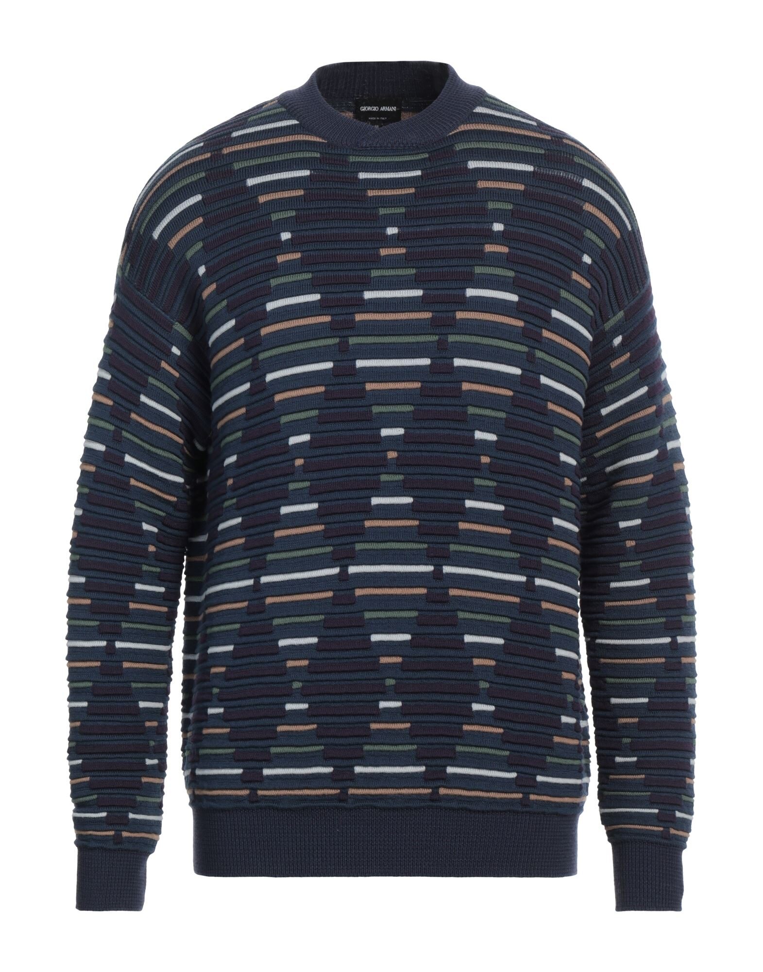 GIORGIO ARMANI | Midnight blue Men's Sweater | YOOX