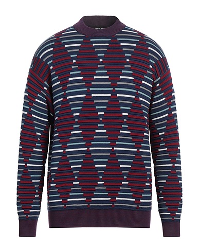 GIORGIO ARMANI Jumper Burgundy 100% Virgin Wool
