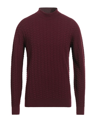 GIORGIO ARMANI Dolcevita Bordeaux 94% Lana Vergine, 6% Poliestere